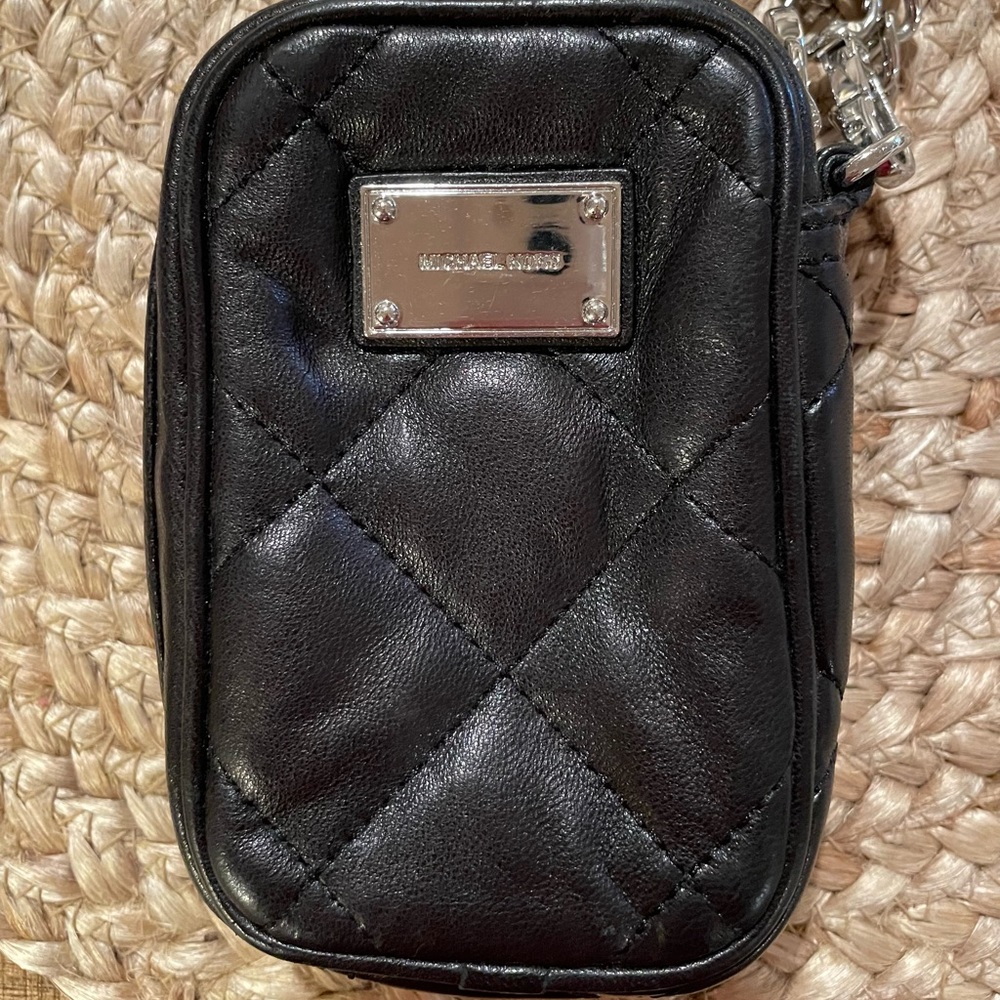 Michael Kors quilted wristlet